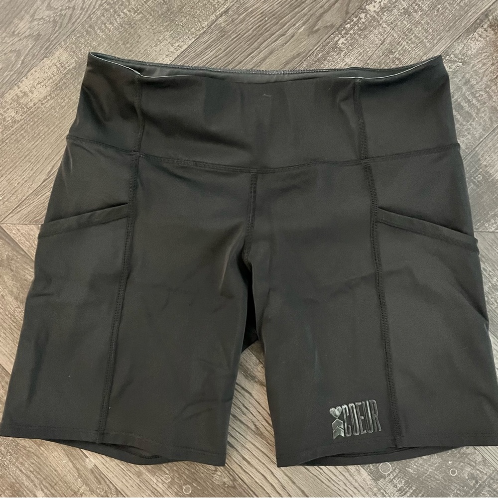 Coeur Sports Little Black Run Shorts - XXL
